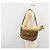 Borsa a tracolla Christian Dior Trotter Canvas Marrone Oro Auth 182147 D'oro - vista 23