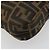 FENDI Zucca Canvas Mamma Baguette Shoulder Bag Black Brown Auth 182592M Marrone Nero - vista 11