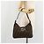 FENDI Zucca Canvas Mamma Baguette Shoulder Bag Black Brown Auth 182592M Marrone Nero - vista 25