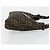 FENDI Zucca Canvas Mamma Baguette Shoulder Bag Black Brown Auth 182592M Marrone Nero - vista 4