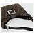 FENDI Zucca Canvas Mamma Baguette Shoulder Bag Black Brown Auth 182592M Marrone Nero - vista 6