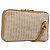 Céline Borsa a tracolla CELINE C Macadam Canvas Beige Oro Auth 184120A D'oro