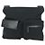 Borsa a tracolla GUCCI Web Sherry Line in tela nera argento 169937 Auth am11677V Nero - vista 2