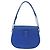Borsa a tracolla CARTIER Must Line in pelle blu e oro Auth 183718V D'oro - vista 3