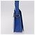 Borsa a tracolla CARTIER Must Line in pelle blu e oro Auth 183718V D'oro - vista 5
