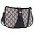 Borsa a tracolla GUCCI GG Supreme Sherry Line PVC Blu Navy Oro 10 02 024 Auth 184481 D'oro