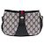 Borsa a tracolla GUCCI GG Supreme Sherry Line PVC Blu Navy Oro 10 02 024 Auth 184481 D'oro - vista 2