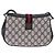 Borsa a tracolla GUCCI GG Supreme Sherry Line PVC Blu Navy Oro 10 02 024 Auth 184481 D'oro - vista 3