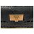 Chloé Clutch intrecciata in pelle nera / scamosciata / serpente Chloe Nero - vista 4