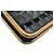Chloé Clutch intrecciata in pelle nera / scamosciata / serpente Chloe Nero - vista 8