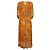 Autre Marque Alessandra Sunset Cameo Delilah Kleid Orange - Ansicht 2