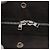 Hermès HERMES Her Line Handtasche Canvas Schwarz Silber Authentisch bs35385A - Ansicht 15
