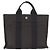 Hermès HERMES Her Line Handtasche Canvas Schwarz Silber Authentisch bs35385A - Ansicht 3