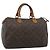 LOUIS VUITTON Borsa Monogram Speedy 30 M41526 LV Auth 183399 Monogramma