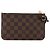 LOUIS VUITTON Damier Ebene Neverfull PM Pouch LV Auth 184121 - vista 2
