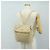 CHANEL Bicolore Backpack Caviar Skin Beige Gold CC Auth 182907V - view 23