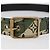 LOUIS VUITTON Monogram Camouflage Gürtel 39.4" Green LV Auth 182701SM Grün - Ansicht 5