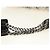 CHANEL Camelia 2.55 Borsa a Spalla con Catena Lana Tweed Bianco Nero CC Auth 181935SM - vista 9