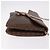 16 Céline Borsa a Spalla CELINE Macadam Canvas PVC Pelle Marrone Oro Auth gh2108 D'oro - vista 4