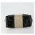 PRADA Canvas Tote Bag mit Kunststoffkette Beige Silber Auth 182198 - Ansicht 9