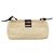 FENDI Zucca Canvas Mamma Baguette Shoulder Bag Beige Argento Autentica 184155 - vista 3