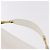 16 Céline CELINE Schultertasche Leder Weiß Gold Authentisch 183997 Golden - Ansicht 10