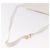 16 Céline CELINE Schultertasche Leder Weiß Gold Authentisch 183997 Golden - Ansicht 7