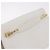 16 Céline CELINE Schultertasche Leder Weiß Gold Authentisch 183997 Golden - Ansicht 9