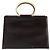 Céline Borsa CELINE in pelle marrone oro Auth 182104 D'oro - vista 2