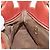 Borsa a mano CARTIER in pelle marrone oro Auth 183074A D'oro - vista 19