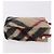 Pochette in lana BURBERRY Nova Check Beige Argento Auth 181105 - vista 4