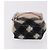 Pochette in lana BURBERRY Nova Check Beige Argento Auth 181105 - vista 9