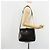 Borsa a tracolla Salvatore Ferragamo in pelle nera e oro Auth ka4575 Nero D'oro - vista 25
