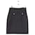 Yves Saint Laurent Mini jupe anthracite Gris anthracite  - vue 1