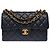 Borsa CHANEL Timeless/Classique in Pelle Blu Navy - 103529 - vista 2