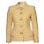 Gianni Versace Couture, Conjunto de 2 piezas de bouclé Blanco Amarillo - vista 3