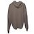 Autre Marque Davida Kaschmir, Strickkapuzenpullover in Braun - Ansicht 4