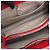 Borsa Louis Vuitton Parnassea Capucines GM Rossa M48871 Beige - vista 19
