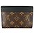 Cartera bi-fold compacta Louis Vuitton Portefeuille Pallas Castaño - vista 2