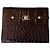 Medusa Versace Black Crocodile-Embossed Leather Wallet