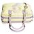 Gianni Versace Vanitas Borsa Boston Sirena - Pelle Lilla Porpora Verde chiaro - vista 10