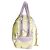 Gianni Versace Vanitas Borsa Boston Sirena - Pelle Lilla Porpora Verde chiaro - vista 8