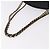 Bally Vintage gestepptes Leder mit Kette Schwarz - Ansicht 7