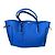 Longchamp Borsa Tote in Pelle Blu