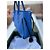 Longchamp Borsa Tote in Pelle Blu - vista 3