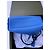 Longchamp Borsa Tote in Pelle Blu - vista 6