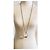 Collana DOLCE & GABBANA “Clue” con pendente bianco placcato oro D'oro - vista 11