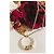 Collana DOLCE & GABBANA “Clue” con pendente bianco placcato oro D'oro - vista 3