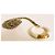 Collana DOLCE & GABBANA “Clue” con pendente bianco placcato oro D'oro - vista 5