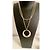 Collana DOLCE & GABBANA “Clue” con pendente bianco placcato oro D'oro - vista 6